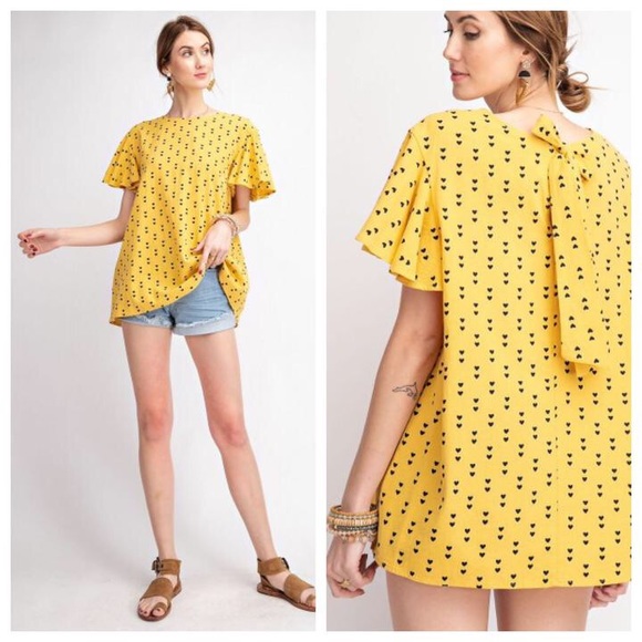 Ray of Sunshine Yellow Top - Picture 1 of 1